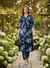 2Pcs Digital Print Ladies Siut Des 24