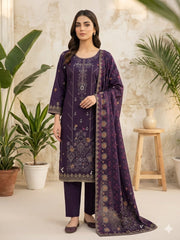 3Pcs Digital Print Lawn Ladies Suit 24