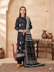 3Pcs Digital Print Lawn Ladies Suit 14