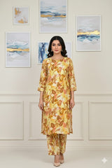 2 Pcs Ladies Suit  Des 18