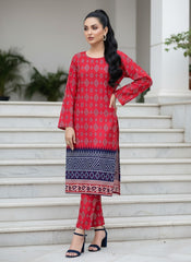 2 Pcs Ladies Suit  Des 01