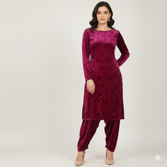 2 Pieces Winter Velvet 123