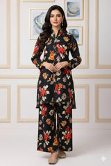 2Pcs Digital Print  Ladies Siut   Des 31