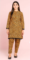 2Pcs Digital Print  Ladies Siut   Des 32