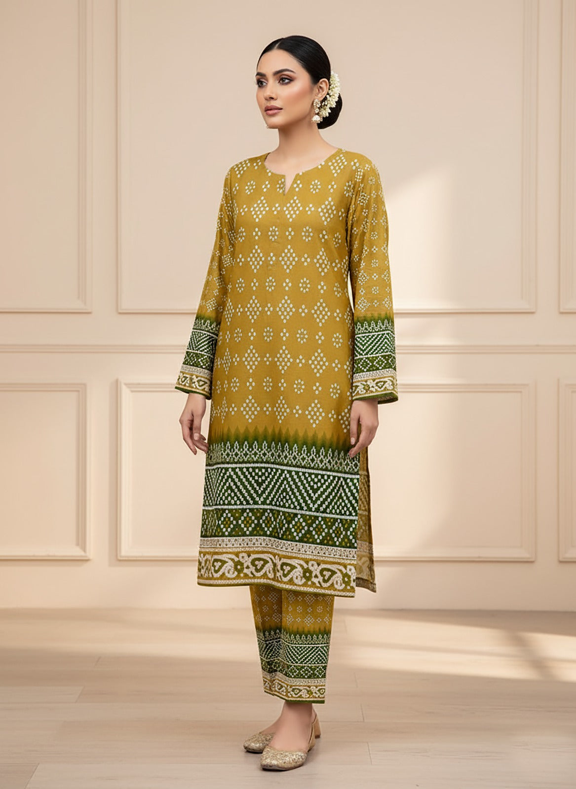 2 Pcs Ladies Suit  Des 38