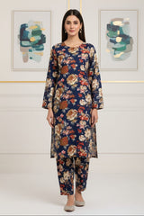 2 Pcs Ladies Suit  Des 07